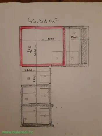 Pronájem garáže, Brno, Martina Ševčíka, 43 m2