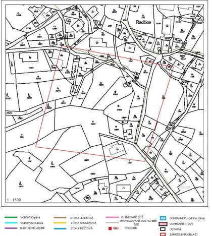 Prodej pozemku pro bydlení, Radčice, 1357 m2