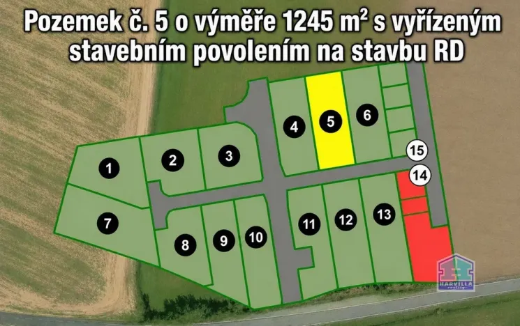 Prodej pozemku pro bydlení, Blatnice, 1245 m2