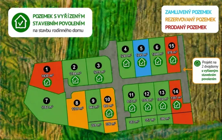 Prodej pozemku pro bydlení, Blatnice, 1245 m2