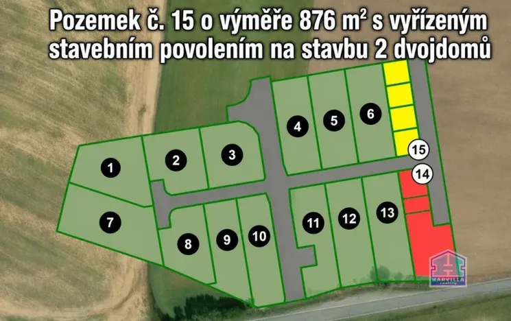 Prodej pozemku pro bydlení, Blatnice, 876 m2