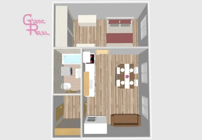 Prodej bytu 1+1, Brno - Zábrdovice, Spolková, 37 m2