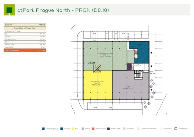 Pronájem obchodního prostoru, Kozomín, 422 m2