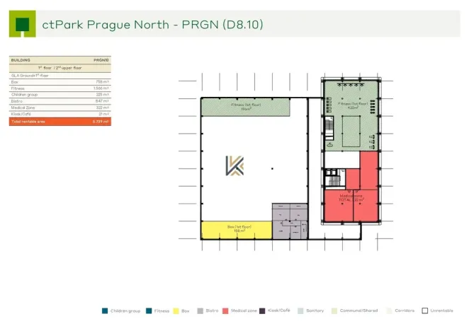 Pronájem komerční nemovitosti, Kozomín, 322 m2
