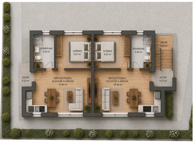 Prodej pozemku pro bydlení, Vir, Chorvatsko, Prilaz Franje Tuđmana I., 349 m2