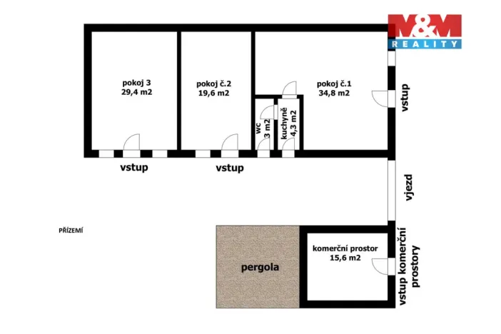 Prodej obchodního prostoru, Zruč nad Sázavou, náměstí MUDr. J. Svobody, 106 m2
