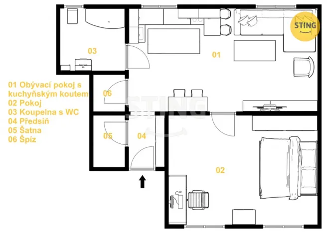 Prodej bytu 2+kk, Mohelnice, Zámečnická, 51 m2