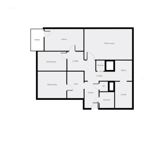 Pronájem bytu 4+1, Praha - Hlubočepy, Lohniského, 88 m2