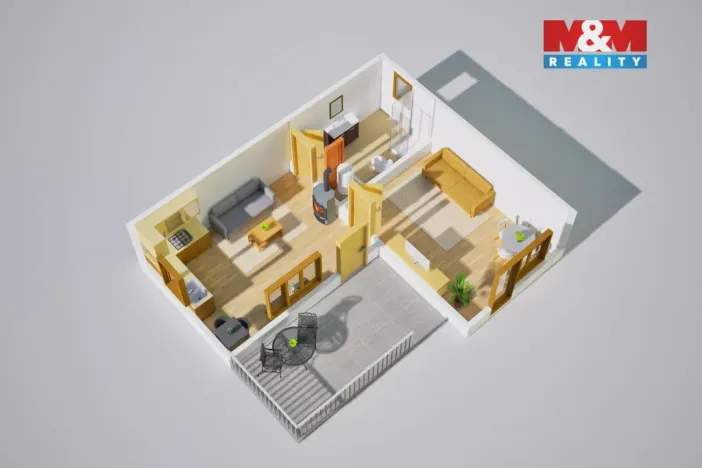 Prodej rodinného domu, Teplice - Sobědruhy, Bohosudovská, 51 m2