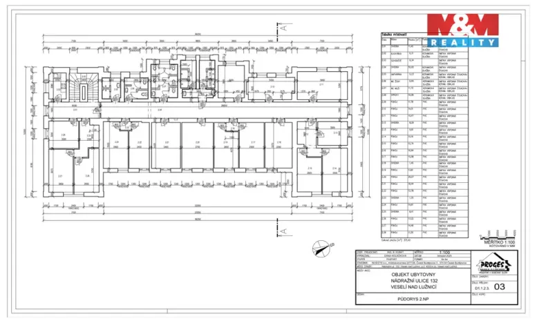 Prodej činžovního domu, Veselí nad Lužnicí - Veselí nad Lužnicí II, Nádražní, 1121 m2