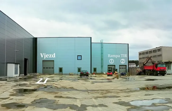 Pronájem skladu, Hýskov, Na Břasích, 1900 m2