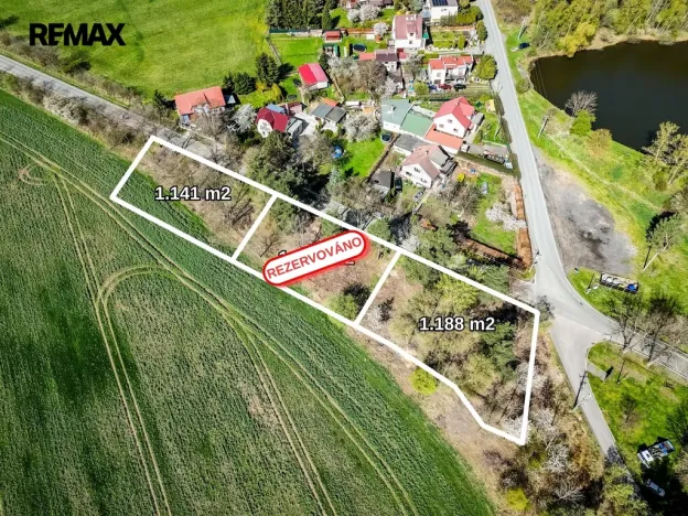 Prodej pozemku pro bydlení, Drahlín, 1141 m2