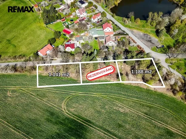 Prodej pozemku pro bydlení, Drahlín, 1141 m2