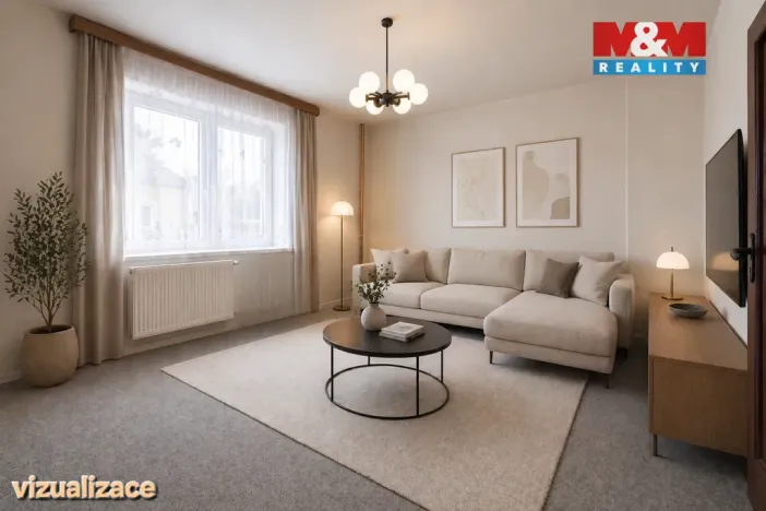 Prodej rodinného domu, Dačice - Dačice V, Husova, 56 m2