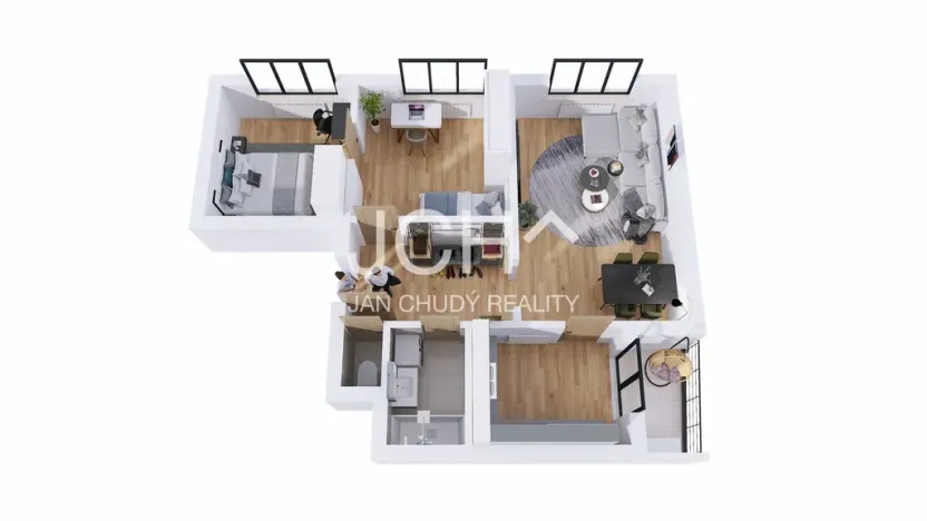 Prodej bytu 3+1, Brno - Černá Pole, Provazníkova, 61 m2