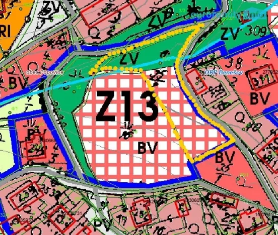 Prodej pozemku pro bydlení, Popovice, 1740 m2