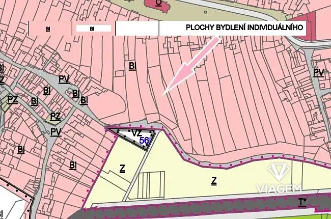 Prodej podílu zahrady, Moravský Písek, 1291 m2