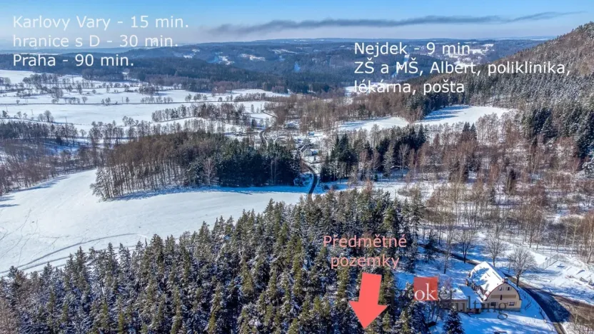 Prodej pozemku pro bydlení, Nejdek, 2016 m2