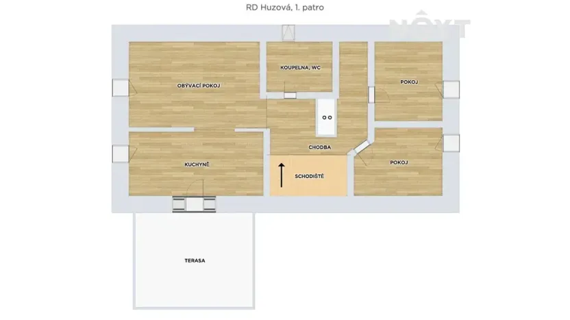 Prodej rodinného domu, Huzová, 170 m2