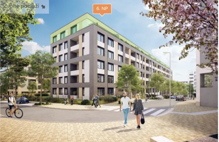 Prodej bytu 2+kk, Praha - Hlubočepy, Hugo Haase, 39 m2