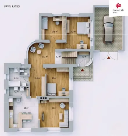 Prodej rodinného domu, Jihlava, Lípová, 320 m2