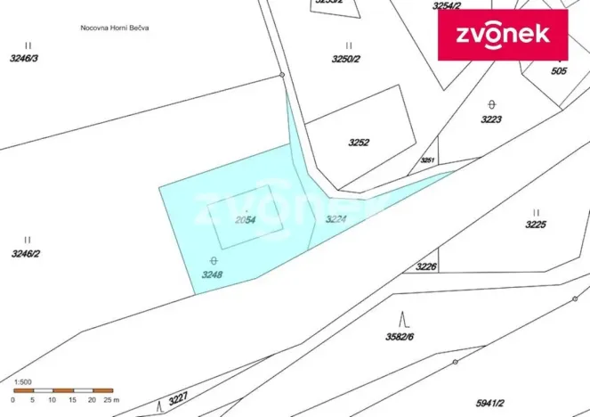 Prodej pozemku pro bydlení, Horní Bečva, 1205 m2