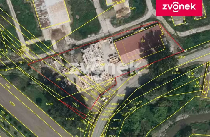 Prodej výrobních prostor, Louka, 2890 m2