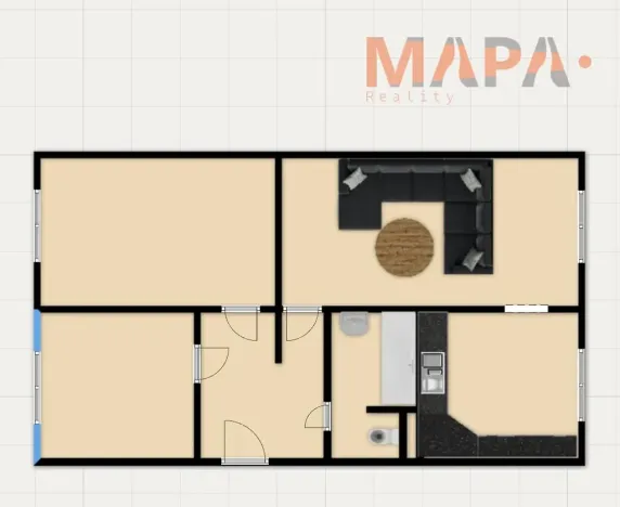 Prodej bytu 3+1, Most, Javorová, 66 m2