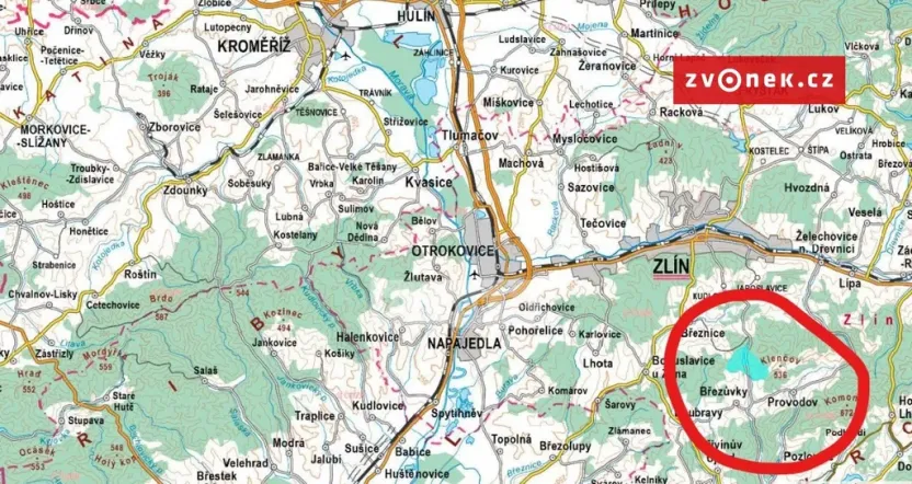 Prodej podílu 46/360 komerčního pozemku, Březůvky, 230000 m2