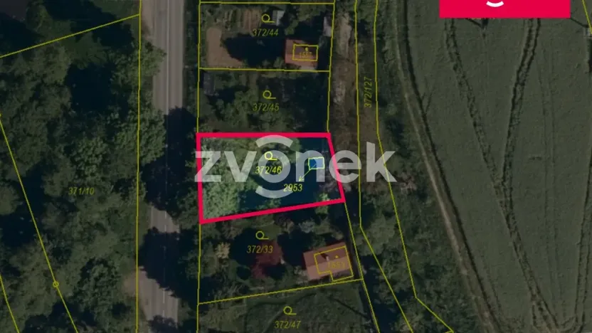 Prodej pozemku pro bydlení, Zlín - Malenovice, 471 m2