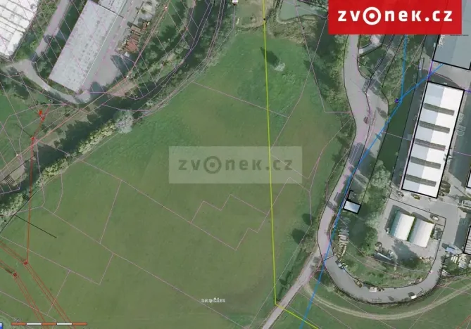 Prodej komerčního pozemku, Slušovice, K Teplinám, 9230 m2