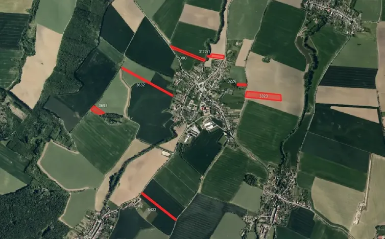 Prodej pole, Pačlavice, 63118 m2