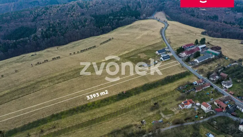 Prodej pole, Haluzice, 3393 m2