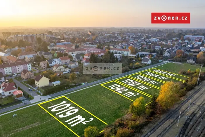 Prodej pozemku pro bydlení, Hulín, Sadová, 1053 m2