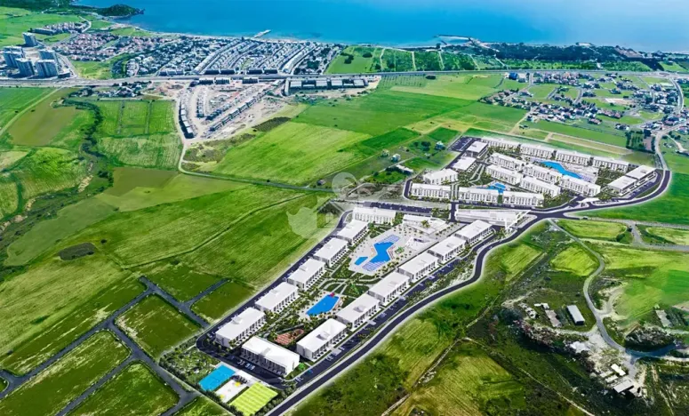 Prodej bytu 1+1, Trikomo, Kypr, 55 m2