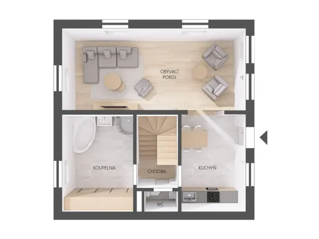 Pronájem rodinného domu, Zlín, Pod Rozhlednou, 200 m2