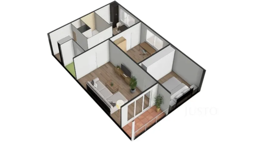 Prodej bytu 3+1, Bavorov, Na Sídlišti, 70 m2