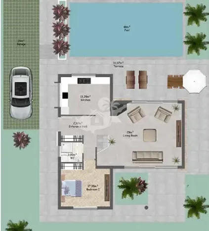 Prodej vily, Agios Amvrosios Keryneias, Kypr, 154 m2