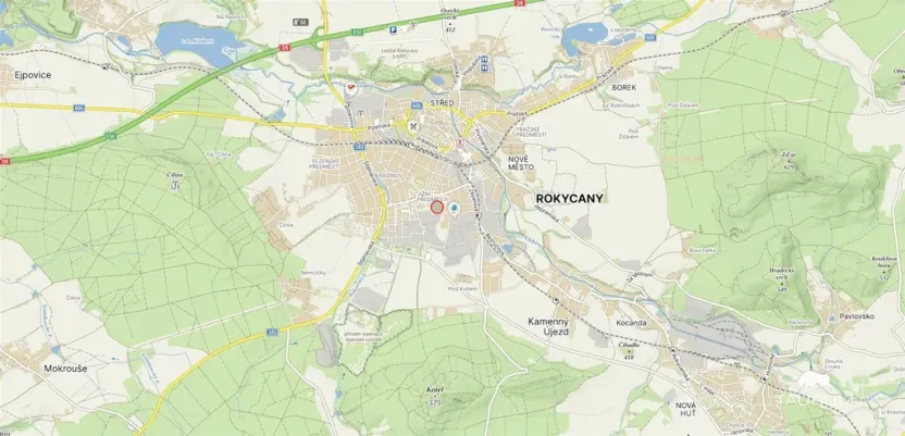 Prodej bytu 2+1, Rokycany - Nové Město, Barákova, 68 m2