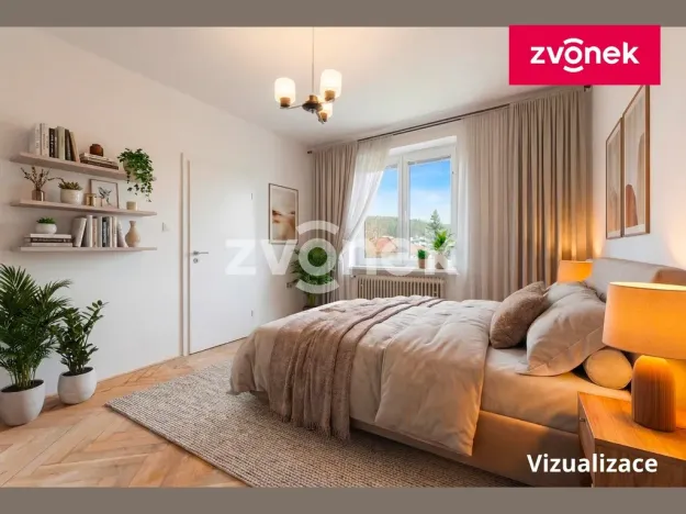 Prodej bytu 2+1, Bojkovice, 52 m2