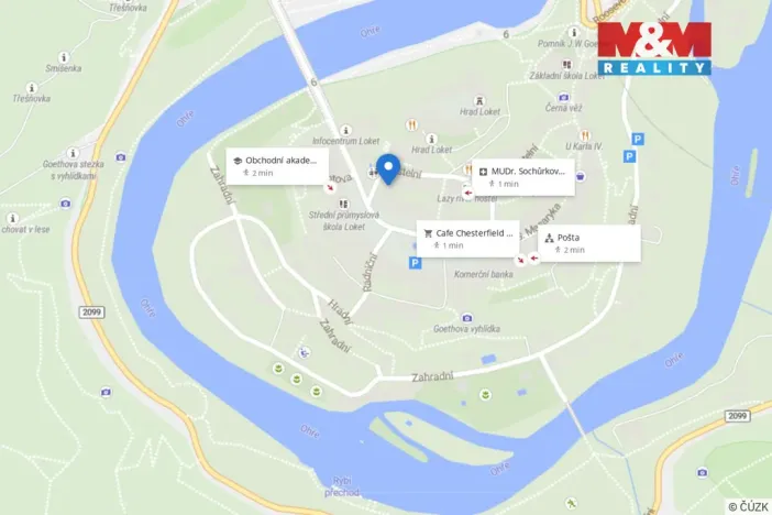 Prodej atypického bytu, Loket, Kostelní, 147 m2