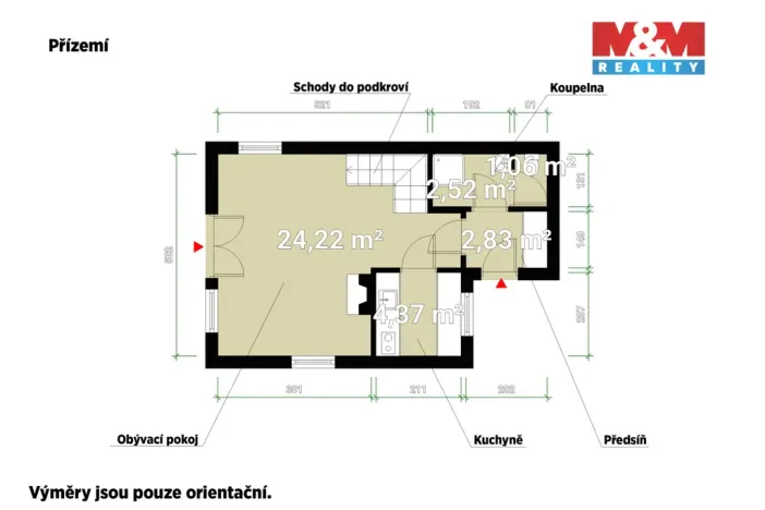 Prodej chaty, Letiny, 59 m2