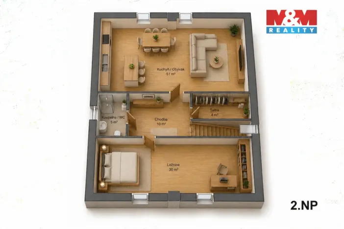 Prodej rodinného domu, Divišov, Horní náměstí, 213 m2