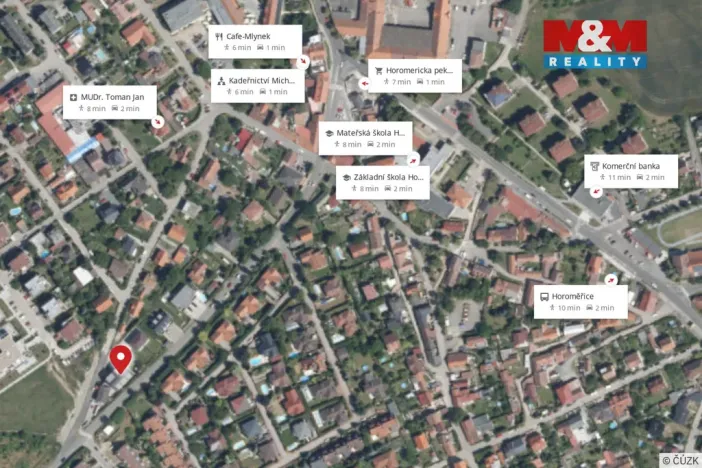 Pronájem bytu 1+kk, Horoměřice, Nebušická, 32 m2