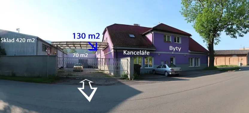 Prodej výrobních prostor, Zdice, Čs. armády, 1400 m2