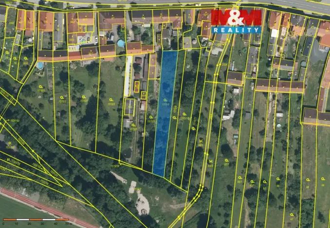 Prodej pozemku pro bydlení, Spálené Poříčí, 993 m2