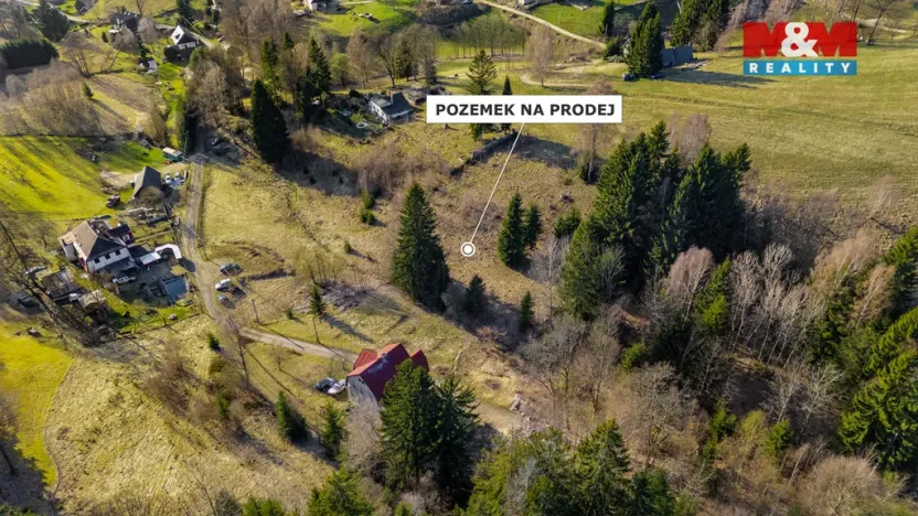 Prodej louky, Janov nad Nisou - Loučná nad Nisou, 6847 m2