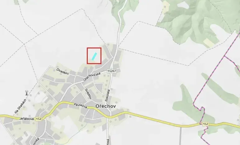 Prodej pole, Ořechov, 2450 m2