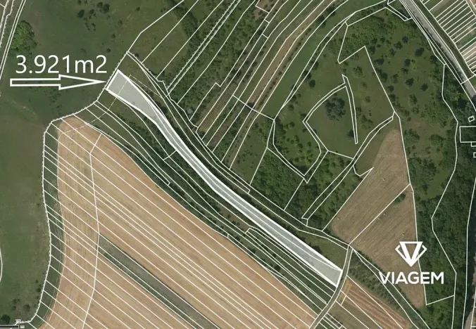 Prodej zahrady, Nenkovice, 3921 m2