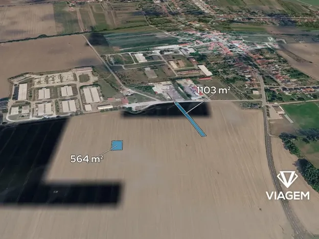 Prodej podílu pole, Hroznová Lhota, 555 m2